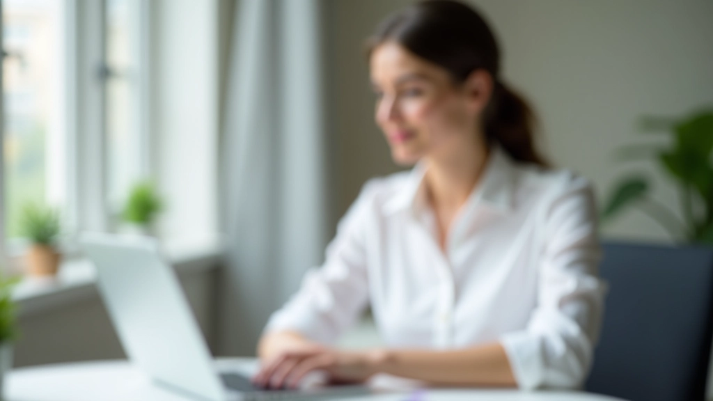 Personne travaillant sur un ordinateur portable avec des graphiques financiers sur l'écran